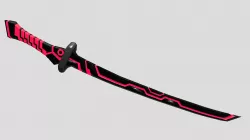 YU-GI-OH Skystriker Sword (anime style katana)