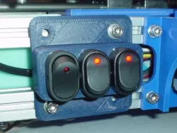3 Switch Plate for MendelMax