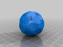 30 sided die