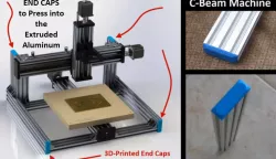 3D Printed End Cap