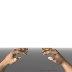 3DRT - Modern Firearms Animated - Bare Hands  Low-poly  3D model