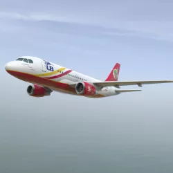 Airbus A-319 Low-poly  3D model