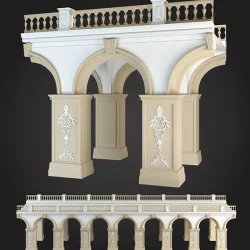 Arcade 3D model