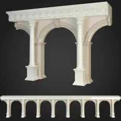 Arcade 3D model