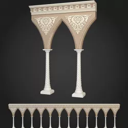 Arcade 3D model