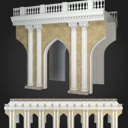 Arcade 3D model