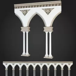 Arcade 3D model