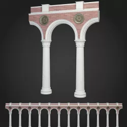Arcade 3D model