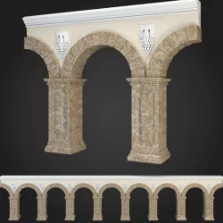Arcade 3D model