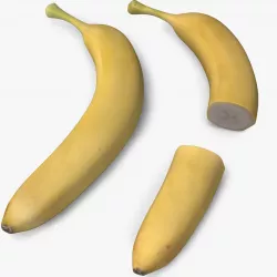 Banana 3D model