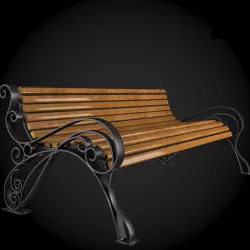 Bench 3D model