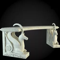 Bench 3D model