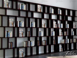 Bookshelf 3D model