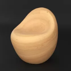 Bora Bora armchair by RIVA 1920 3D model