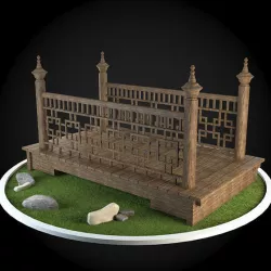 Bridge 3D model