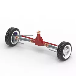 Car Rear wheel parts