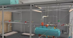 Cooling piping project 