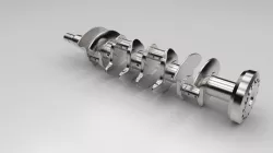 Crankshaft for v8