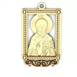 Cross Pendant 3D model