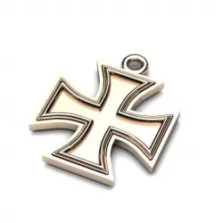 Cross Pendant 3D model