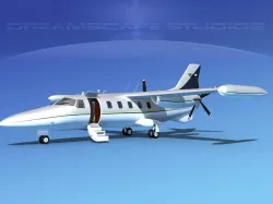 Dreamscape AF-46 Turbo Star Executive V04 3D model