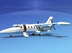 Dreamscape AF-46 Turbo Star Executive V05 3D model