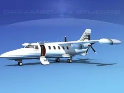 Dreamscape AF-46 Turbo Star Executive V06 3D model