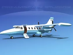 Dreamscape AF-46 Turbo Star Executive V07 3D model