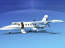 Dreamscape AF-46 Turbo Star Executive V08 3D model