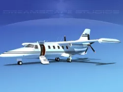 Dreamscape AF-46 Turbo Star Executive V09 3D model