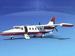 Dreamscape AF-46 Turbo Star Executive V12 3D model