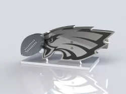 Eagles-themed Stirling Engine