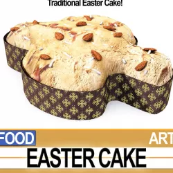 Easter Cake 3D model