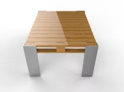 Europallete Table  3D model
