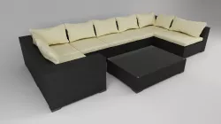 Exterior Sofa 3D model