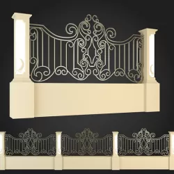 Fence 3D model