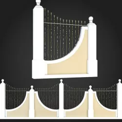 Fence 3D model