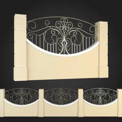 Fence 3D model