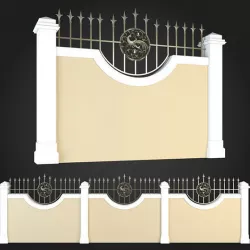 Fence 3D model