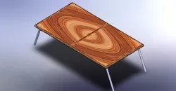 Foldable Study table  designed By ANKIT CHAUHAN