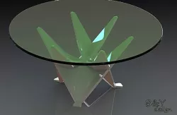 GLASS COFFEE TABLE 3