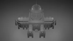 Gotic Gathedral Low-poly  3D model