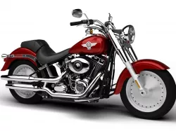 Harley-Davidson FLSTF Softail Fat Boy 2015 3D model