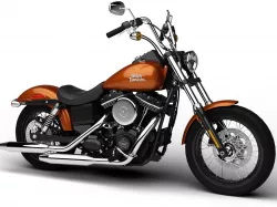 Harley-Davidson FXDB Dyna Street Bob 2015 3D model