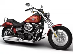 Harley-Davidson FXDWG Dyna Wide Glide 2015 3D model