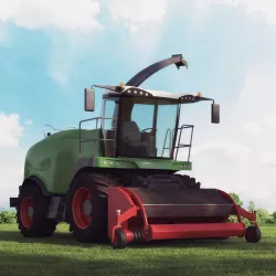 harvester 14 am 146 3D model