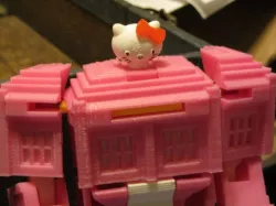 Hello Kitty Tardis Transformer mod