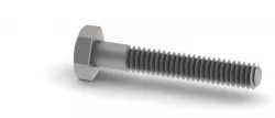 Hex bolt with V-thread