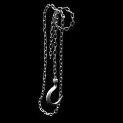 Industrial Hook with Chains 3D model