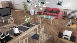 Interior Props Pack Low-poly  3D model
